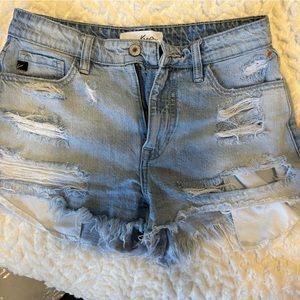 Kancan Distressed Jean shorts size 26
